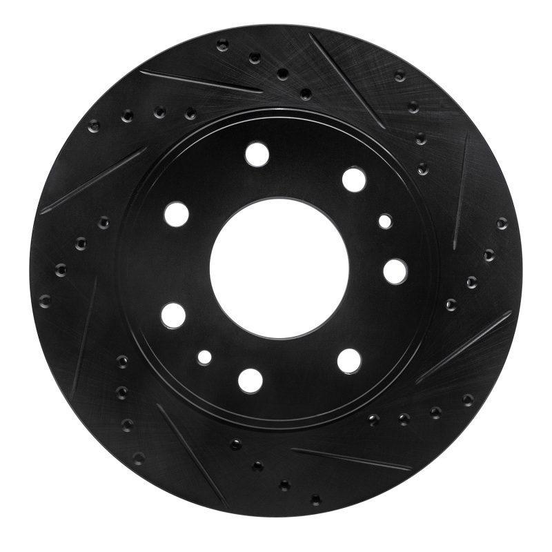 Ford F-150 Brake Rotor (1) - Front Right - R1 Concepts - Drilled & Slotted - Black - 2009 Ford F-150 Brake Rotor (1) - Front Right - R1 Concepts - Drilled & Slotted - Black - 2009